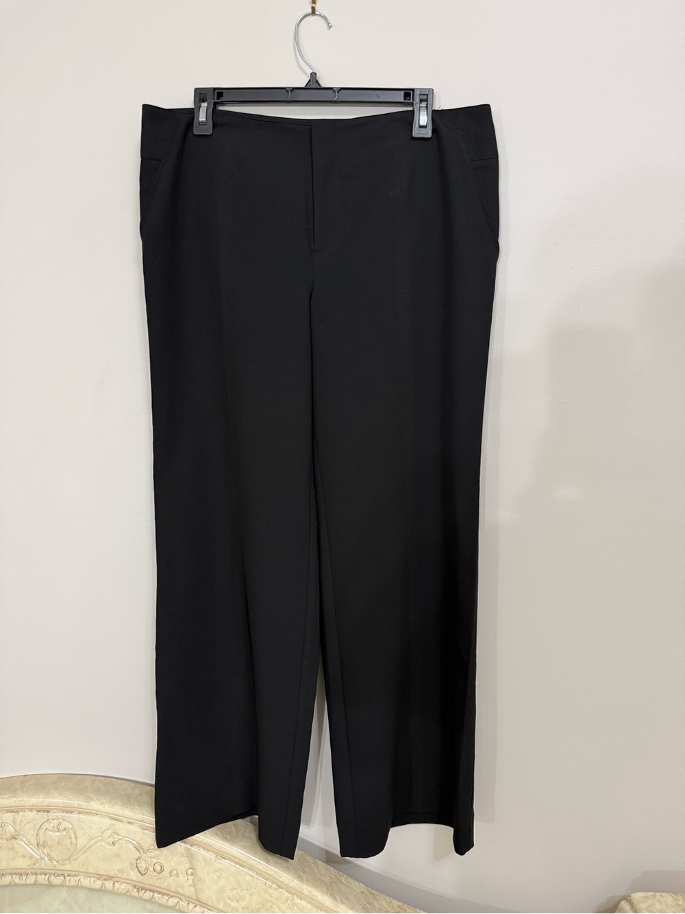 INC International Concepts Black Flared Women's Formal Pants, Size 12, EUC